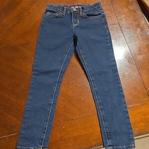 (J58) Place Dark Blue Girl Skinny Jeans Sz 6x/7